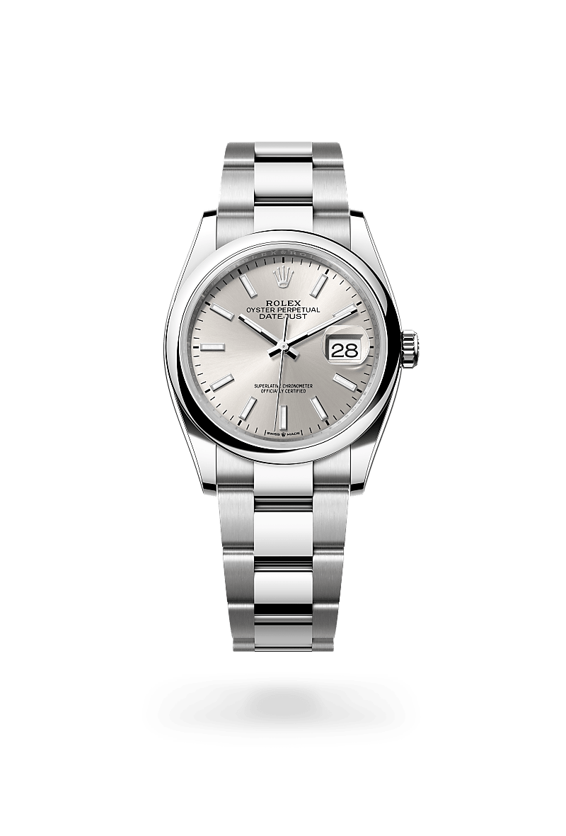 rolex Datejust 36 in Oystersteel, m126200-0002 - Kennedy