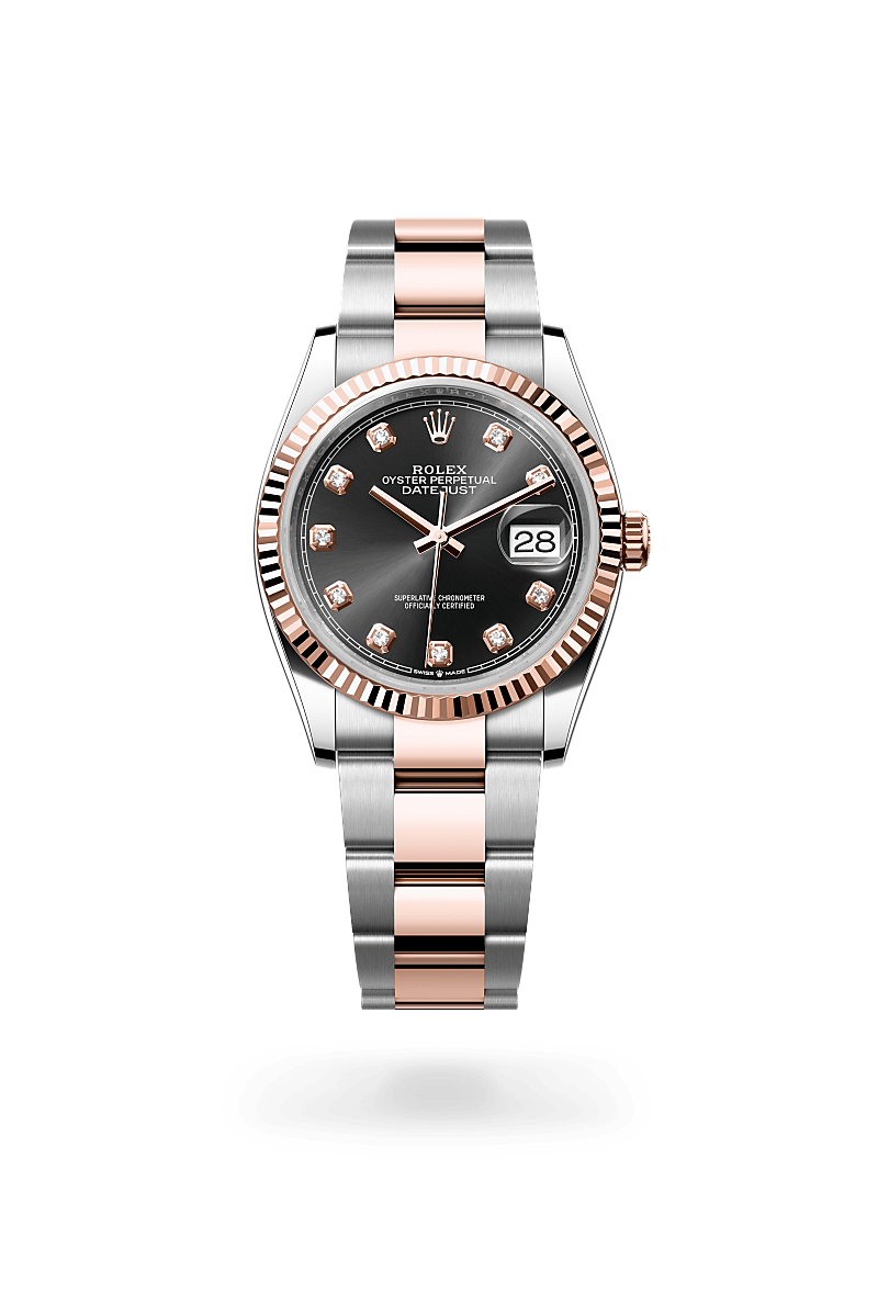 rolex Datejust 36 in Oystersteel and Everose gold, m126231-0020 - Kennedy