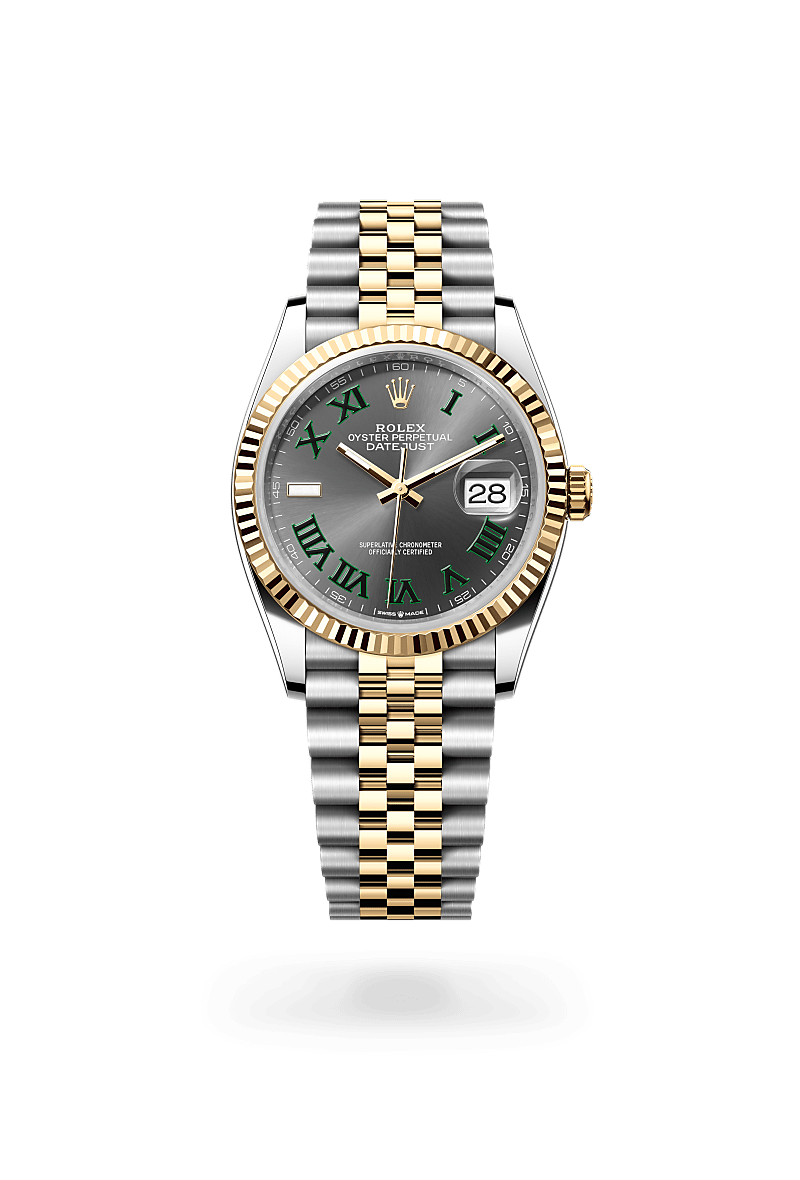 rolex Datejust 36 in Oystersteel and yellow gold, m126233-0035 - Kennedy