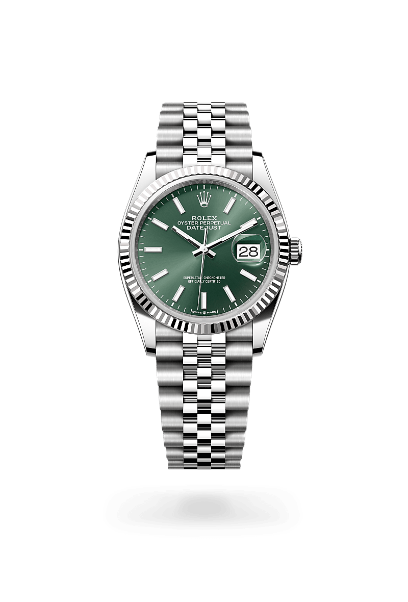 rolex Datejust 36 in Oystersteel and white gold, m126234-0051 - Kennedy