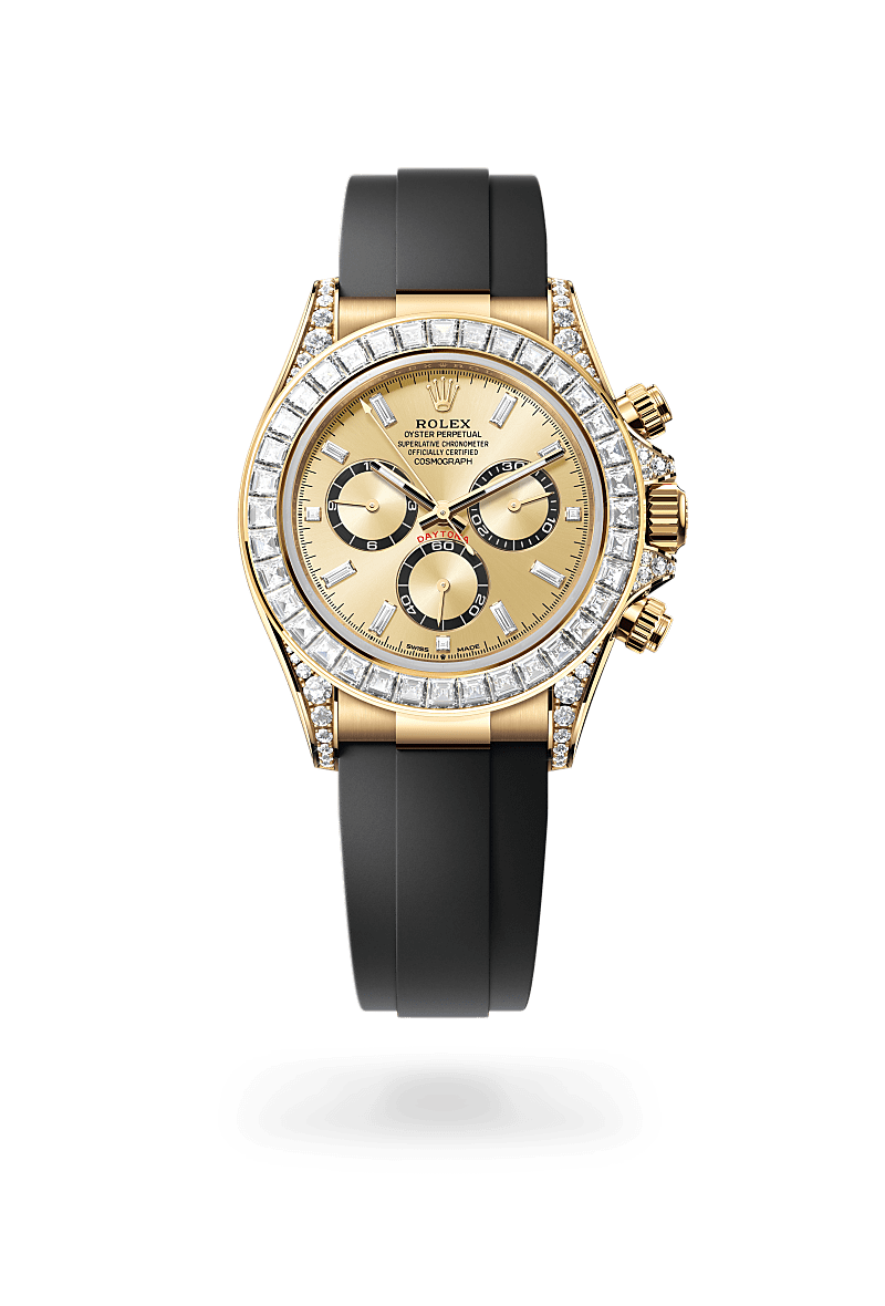 rolex Cosmograph Daytona in yellow gold and diamonds, m126538tbr-0004 - Kennedy