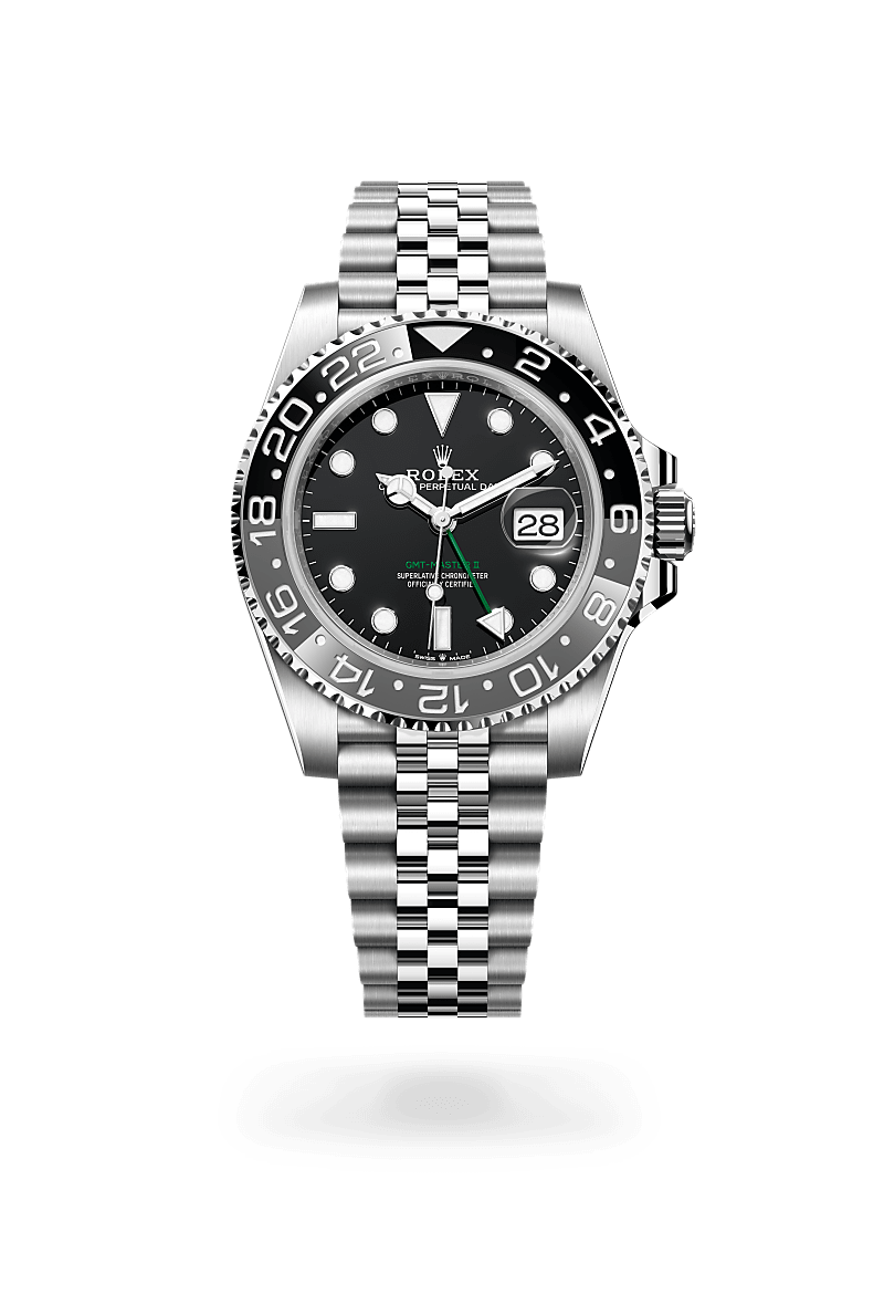 rolex GMT-Master II in Oystersteel, m126710grnr-0003 - Kennedy