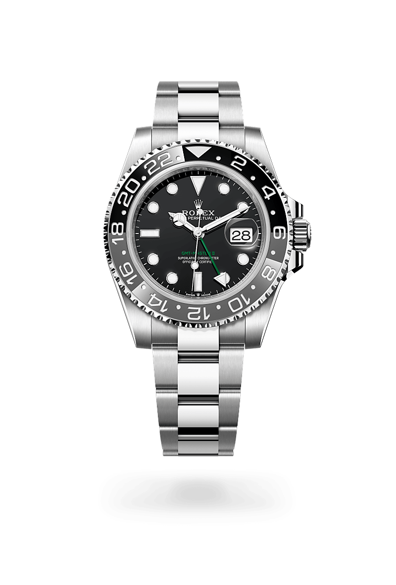 rolex GMT-Master II in Oystersteel, m126710grnr-0004 - Kennedy