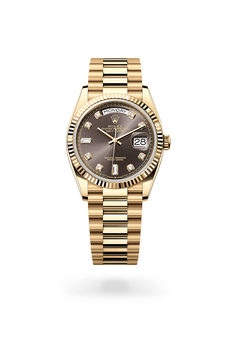 rolex Day-Date 36 in yellow gold, m128238-0022 - Kennedy