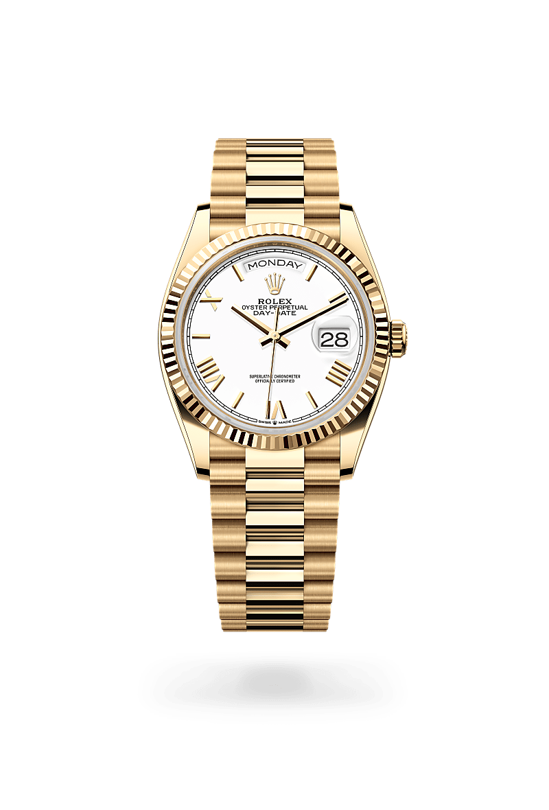 rolex Day-Date 36 in yellow gold, m128238-0113 - Kennedy