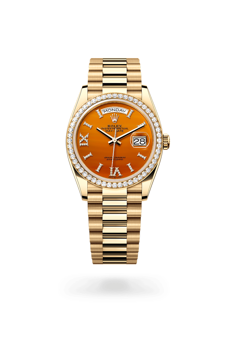 A gold rolex hotsell