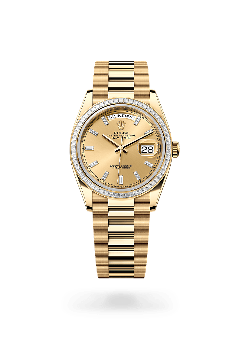 rolex Day-Date 36 in yellow gold, m128398tbr-0037 - Kennedy