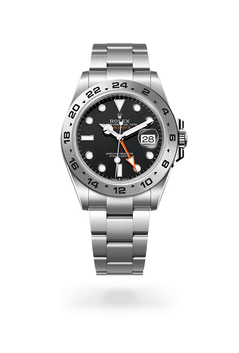 rolex Explorer II in Oystersteel, m226570-0002 - Kennedy