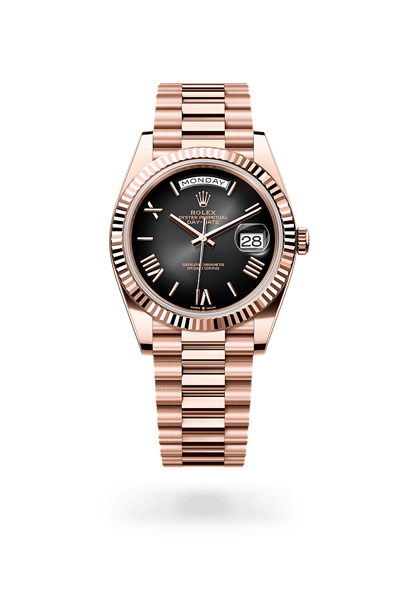 rolex Day-Date 40 in Everose gold, m228235-0055 - Kennedy