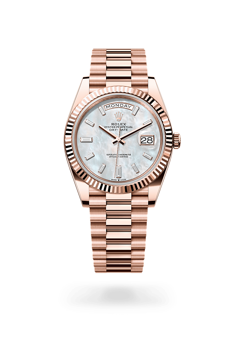 rolex Day-Date 40 in Everose gold, m228235-0056 - Kennedy