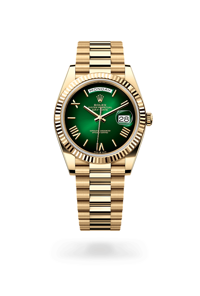 rolex Day-Date 40 in yellow gold, m228238-0069 - Kennedy