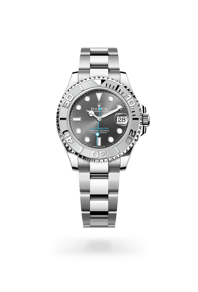 rolex Yacht-Master 37 in Oystersteel and platinum, m268622-0002 - Kennedy