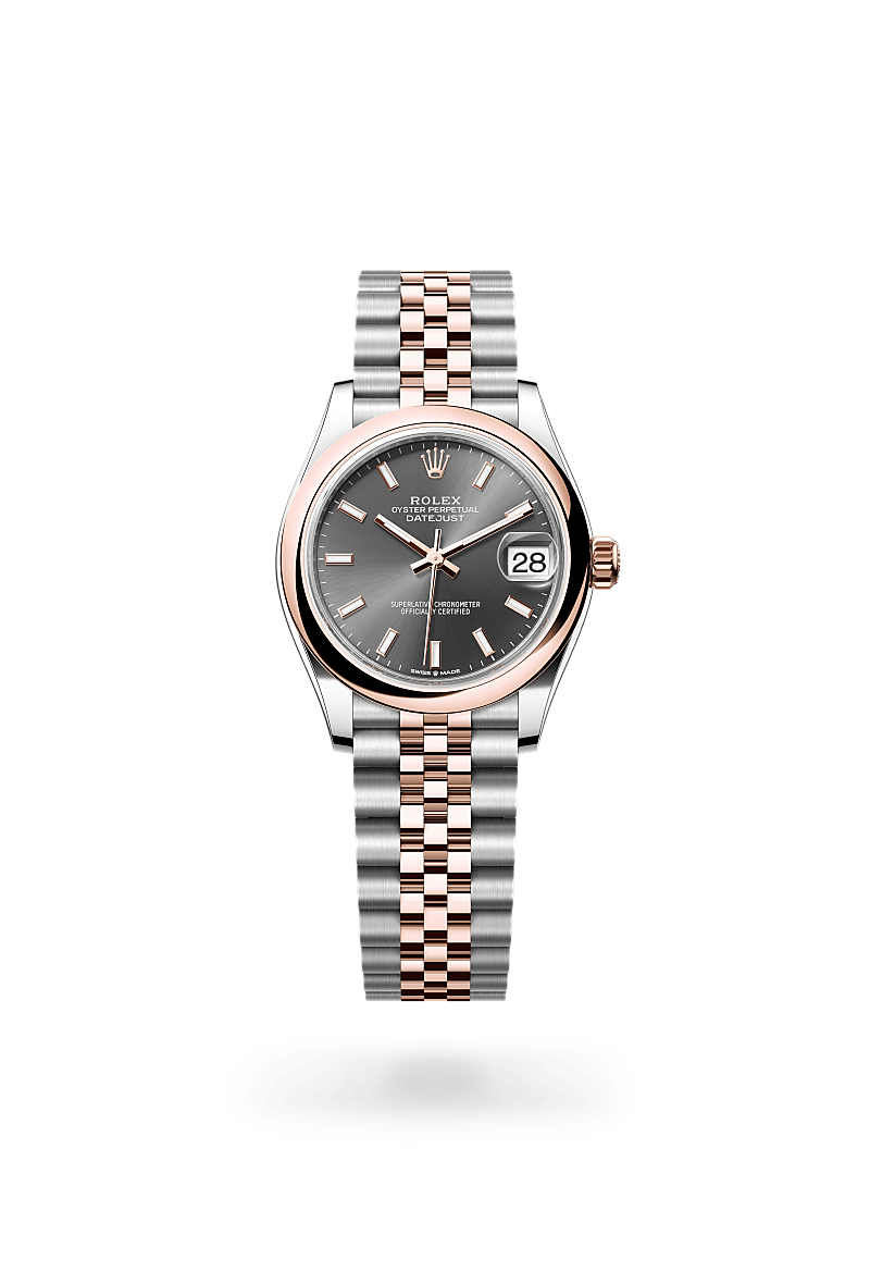 rolex Datejust 31 in Oystersteel and Everose gold, m278241-0018 - Kennedy