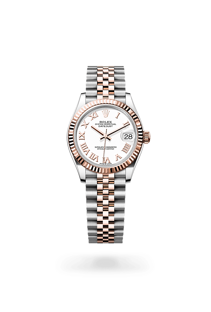 rolex Datejust 31 in Oystersteel and Everose gold, m278271-0002 - Kennedy