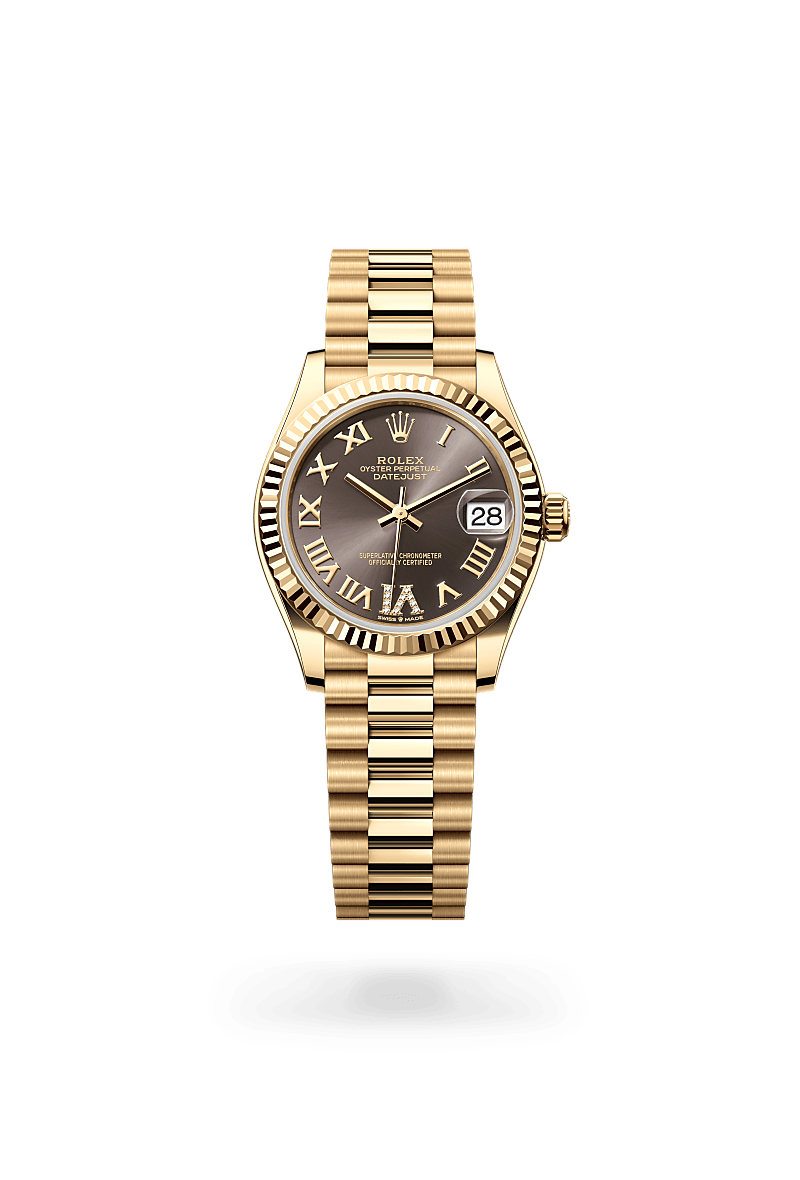 rolex Datejust 31 in yellow gold, m278278-0032 - Kennedy