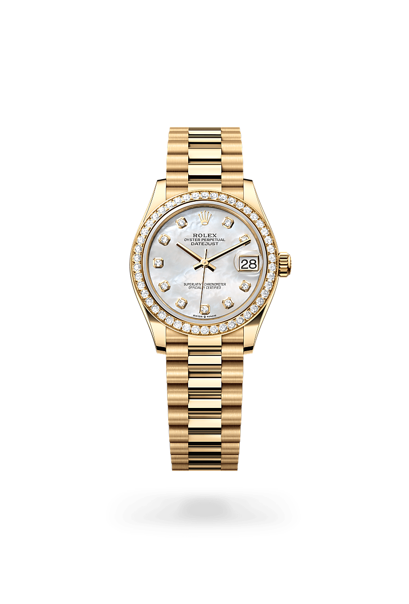 rolex Datejust 31 in yellow gold, m278288rbr-0006 - Kennedy