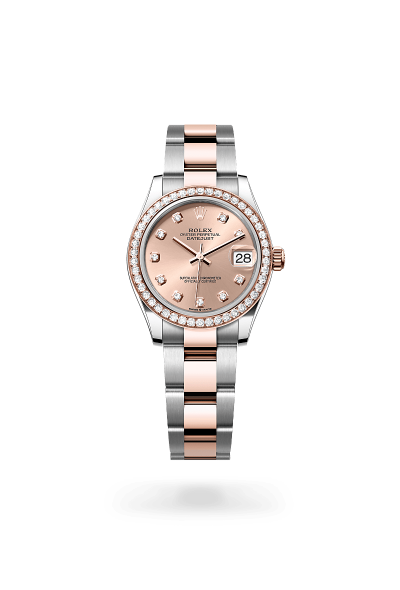 rolex Datejust 31 in Oystersteel and Everose gold, m278381rbr-0023 - Kennedy