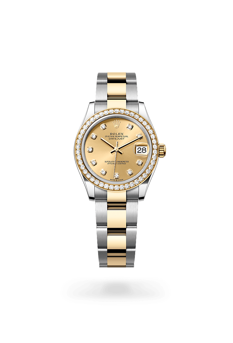 rolex Datejust 31 in Oystersteel and yellow gold, m278383rbr-0025 - Kennedy