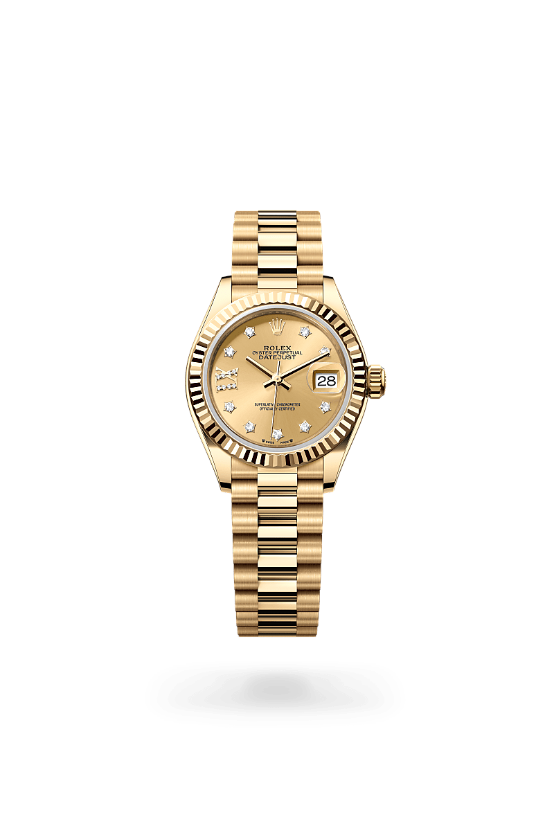 rolex Lady-Datejust in yellow gold, m279178-0013 - Kennedy