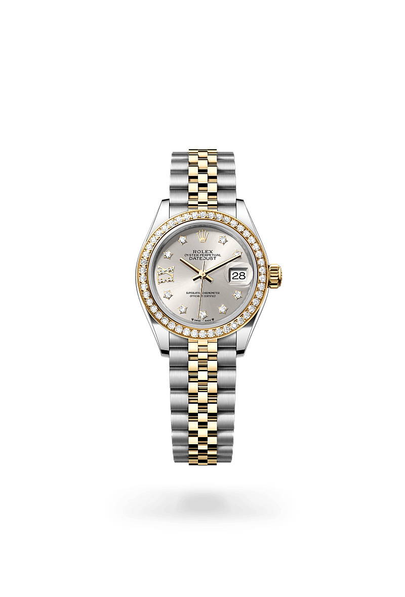 rolex Lady-Datejust in Oystersteel and yellow gold, m279383rbr-0003 - Kennedy