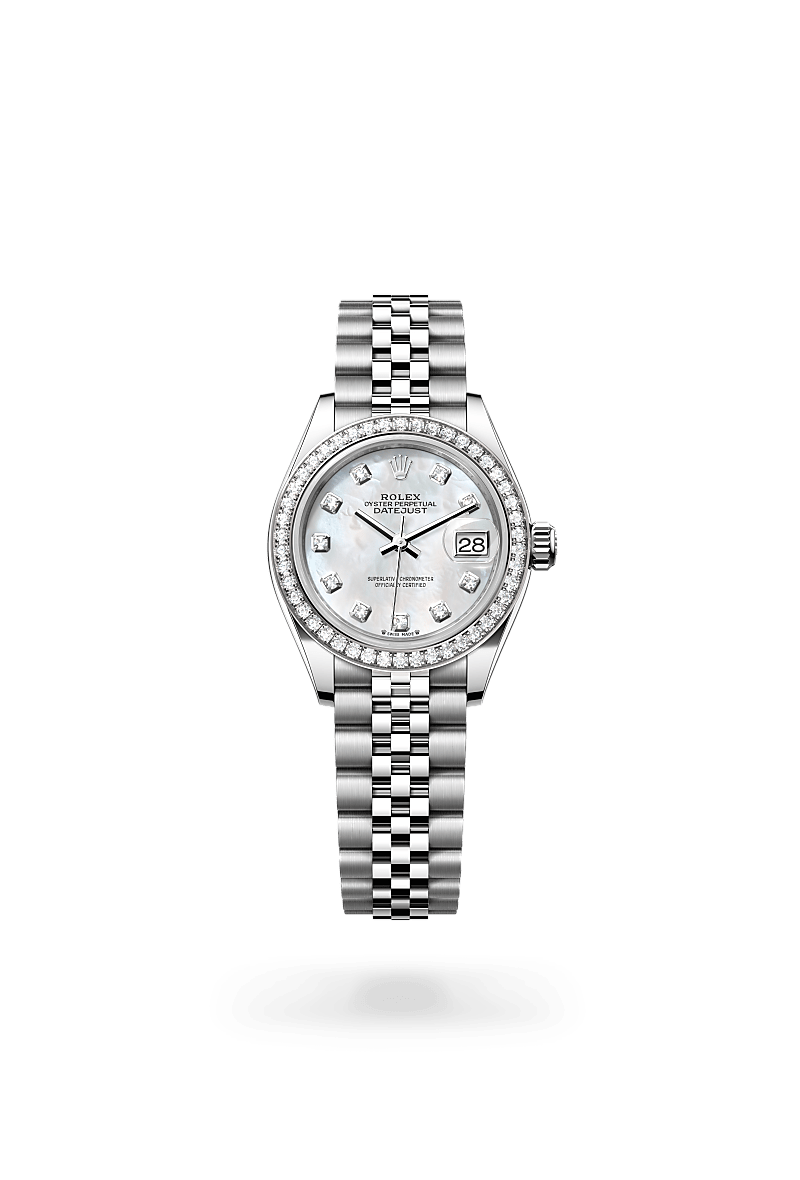 rolex Lady-Datejust in Oystersteel and white gold, m279384rbr-0011 - Kennedy