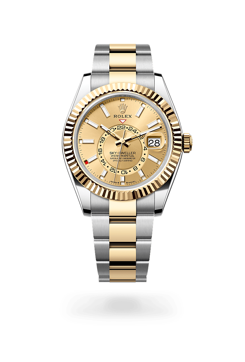 rolex Sky-Dweller in Oystersteel and yellow gold, m336933-0001 - Kennedy