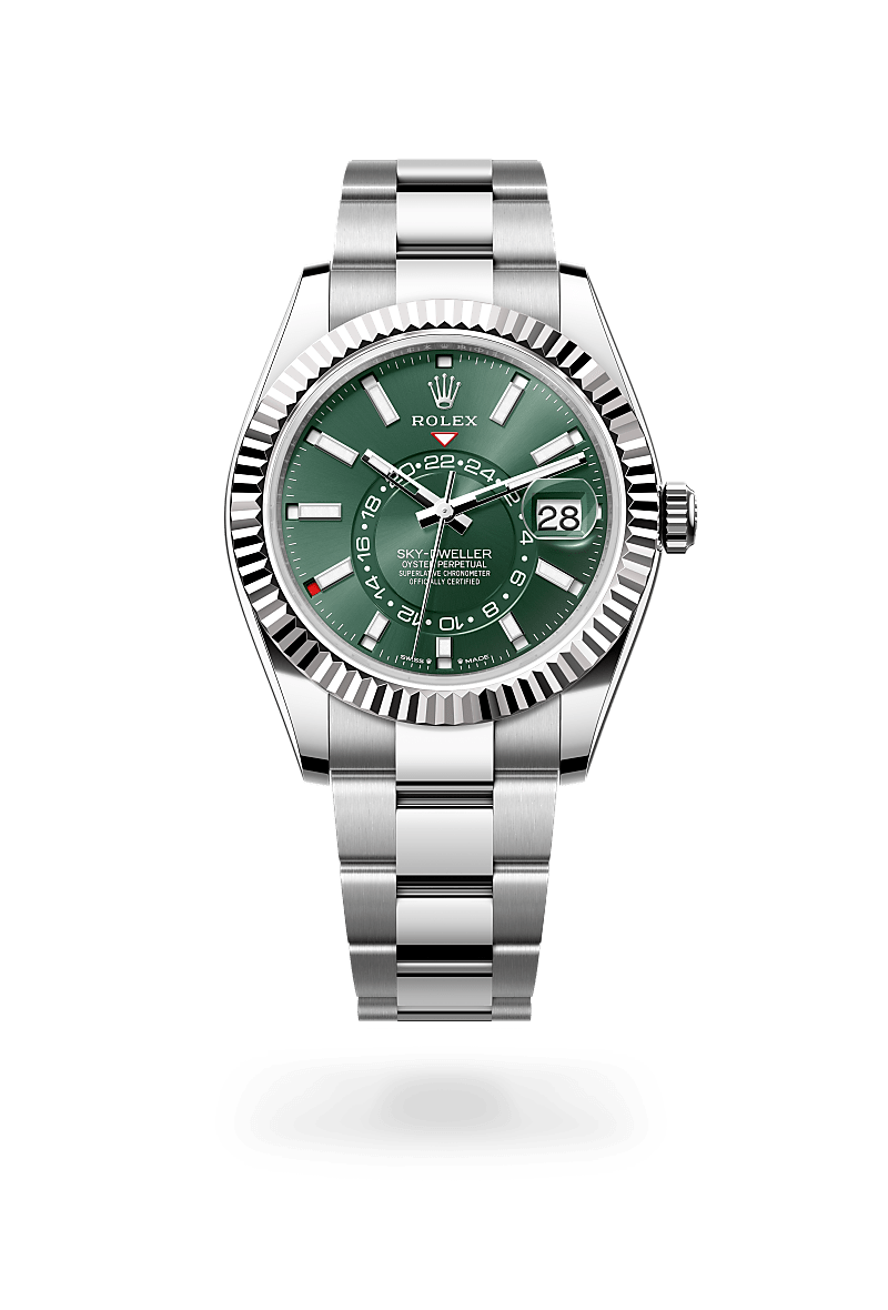 rolex Sky-Dweller in Oystersteel and white gold, m336934-0001 - Kennedy